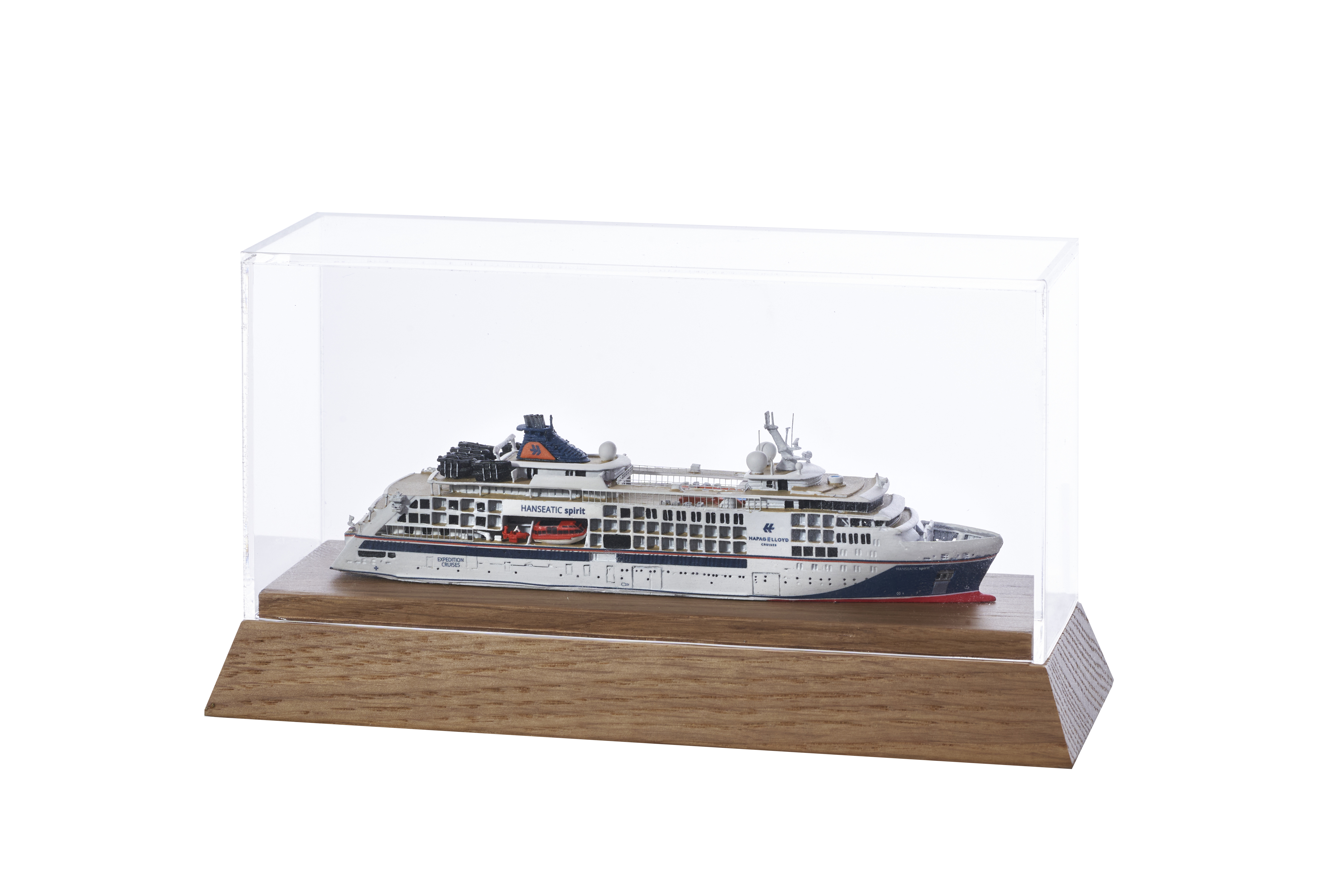 Schiffsmodell HANSEATIC spirit 1:1250